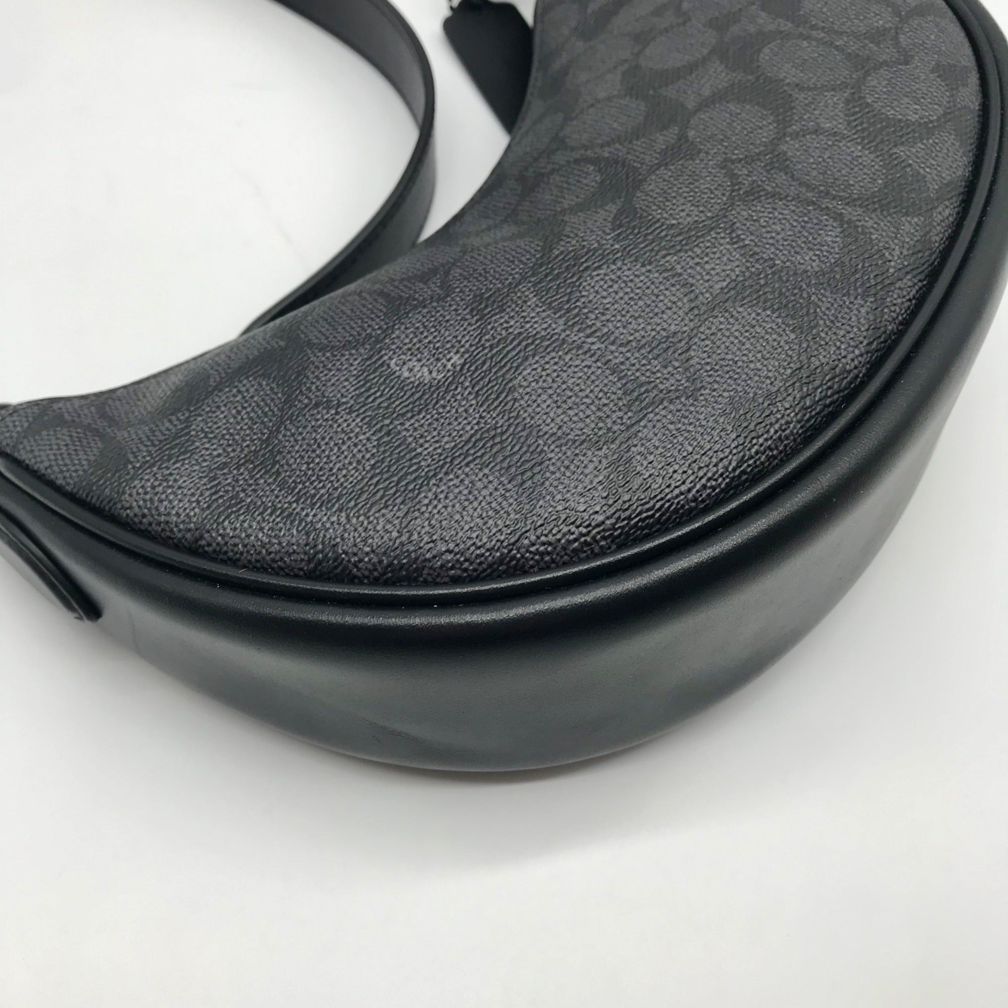 Coach Black Signature Coated Canvas Mira Shoulder Bag CQ764