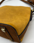 Simply Noelle Tan Faux Leather Crossbody Purse