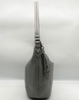 The Sak Gray Leather Sequoia Shoulder Bag