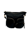 MZ Wallace Black Nylon Chealsea Bag