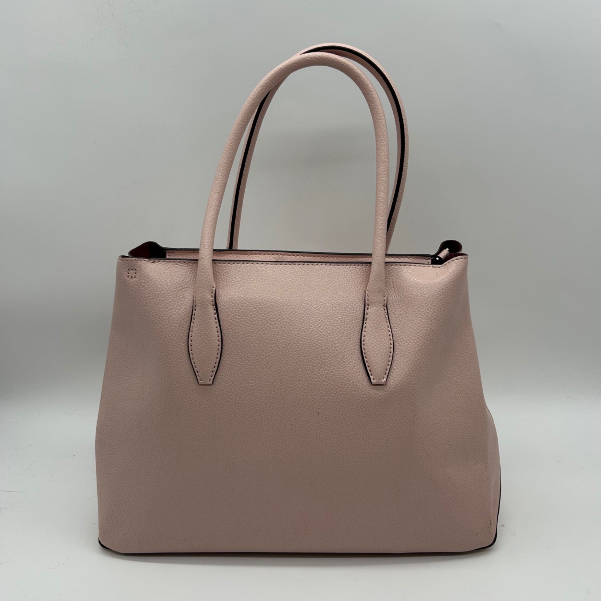 Kate Spade Pink Medium Leather Top Zip Satchel Bag