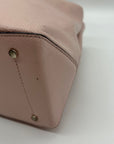 Kate Spade Pink Medium Leather Top Zip Satchel Bag