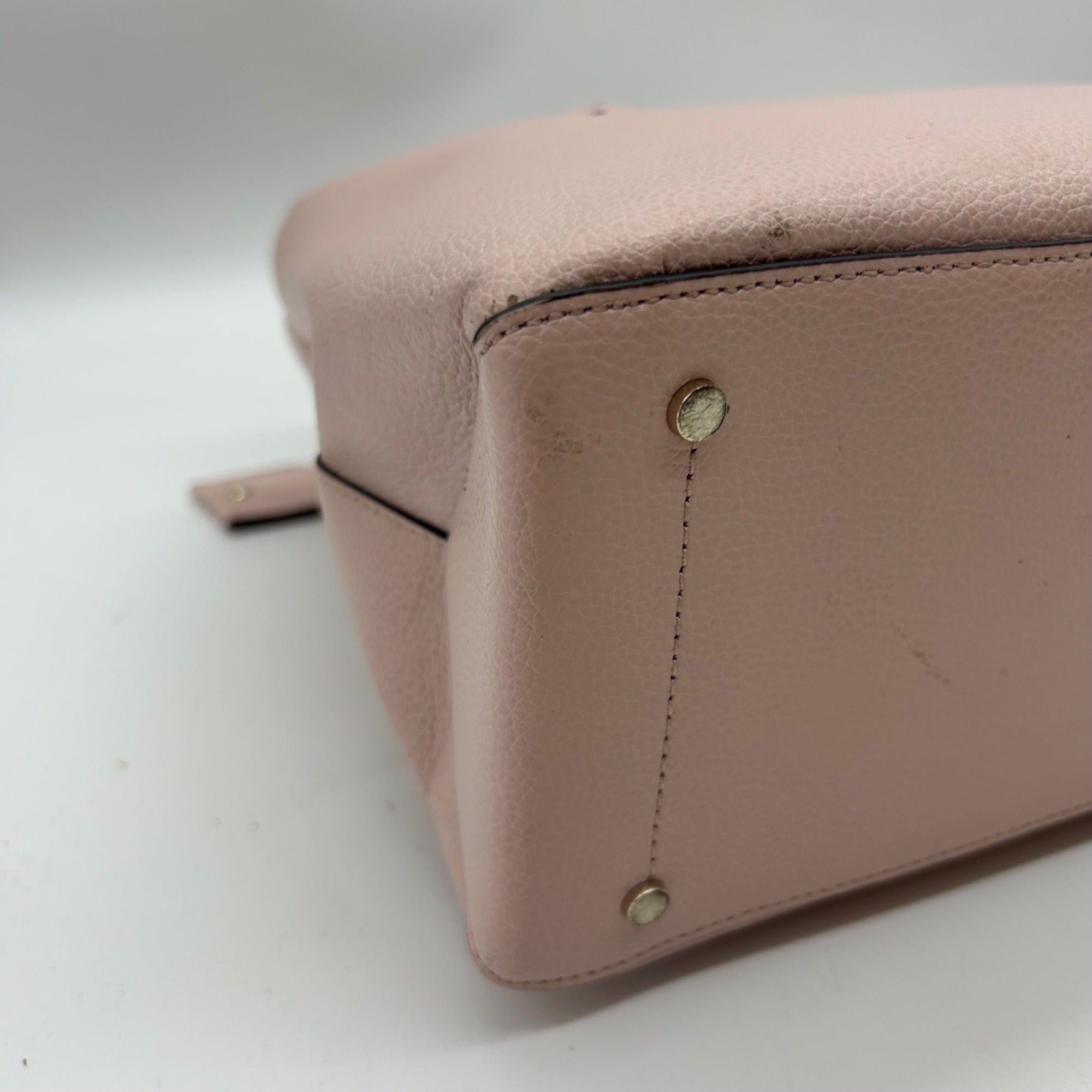Kate Spade Pink Medium Leather Top Zip Satchel Bag