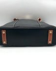 Dooney & Bourke Black Pebbled Leather Small Lexington Tote Bag