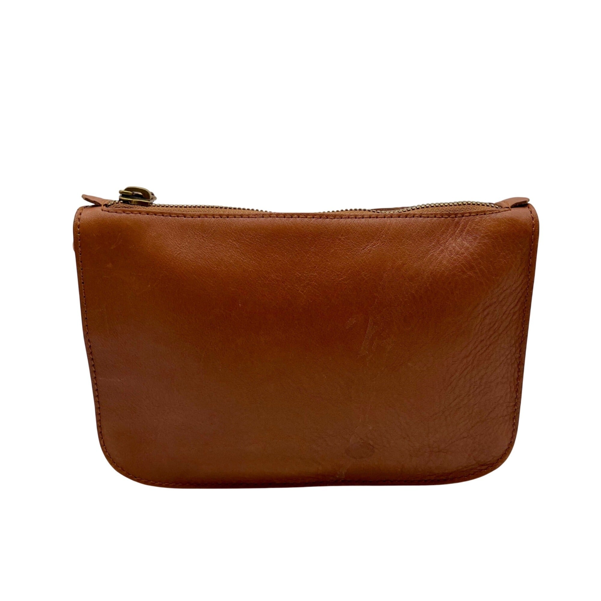 Madewell Brown Leather Crossbody Bag