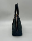 Coach Black Leather Harper Satchel Bag