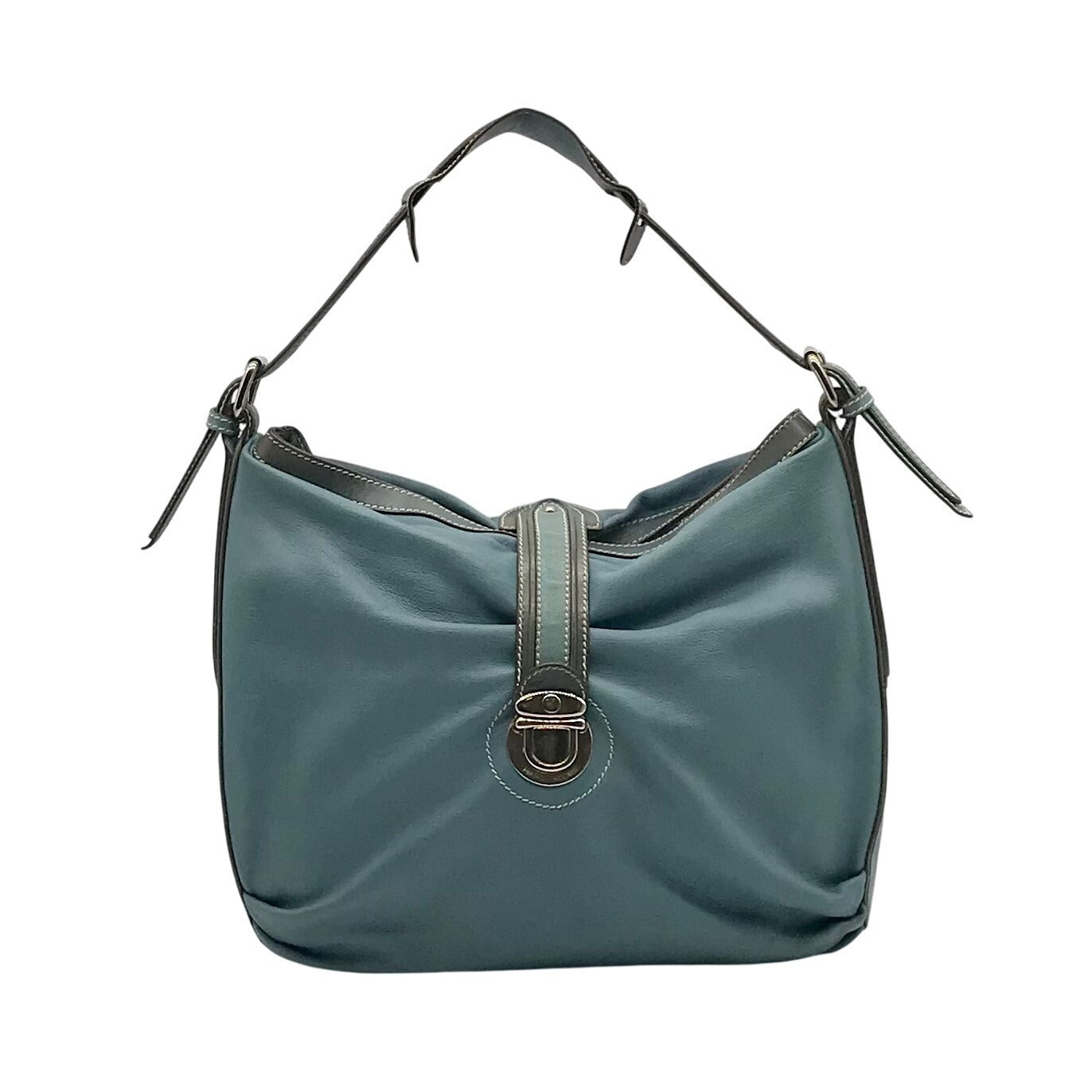 Marc Jacobs Blue Leather Vintage Hobo Bag 