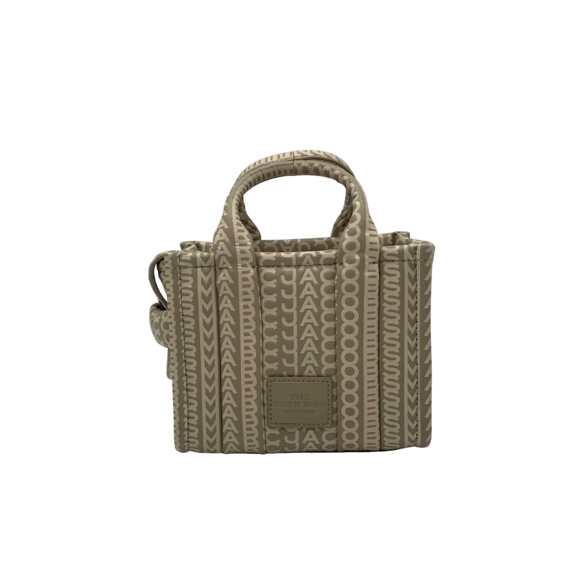 Marc Jacobs Monogram Leather Mini Tote Bag