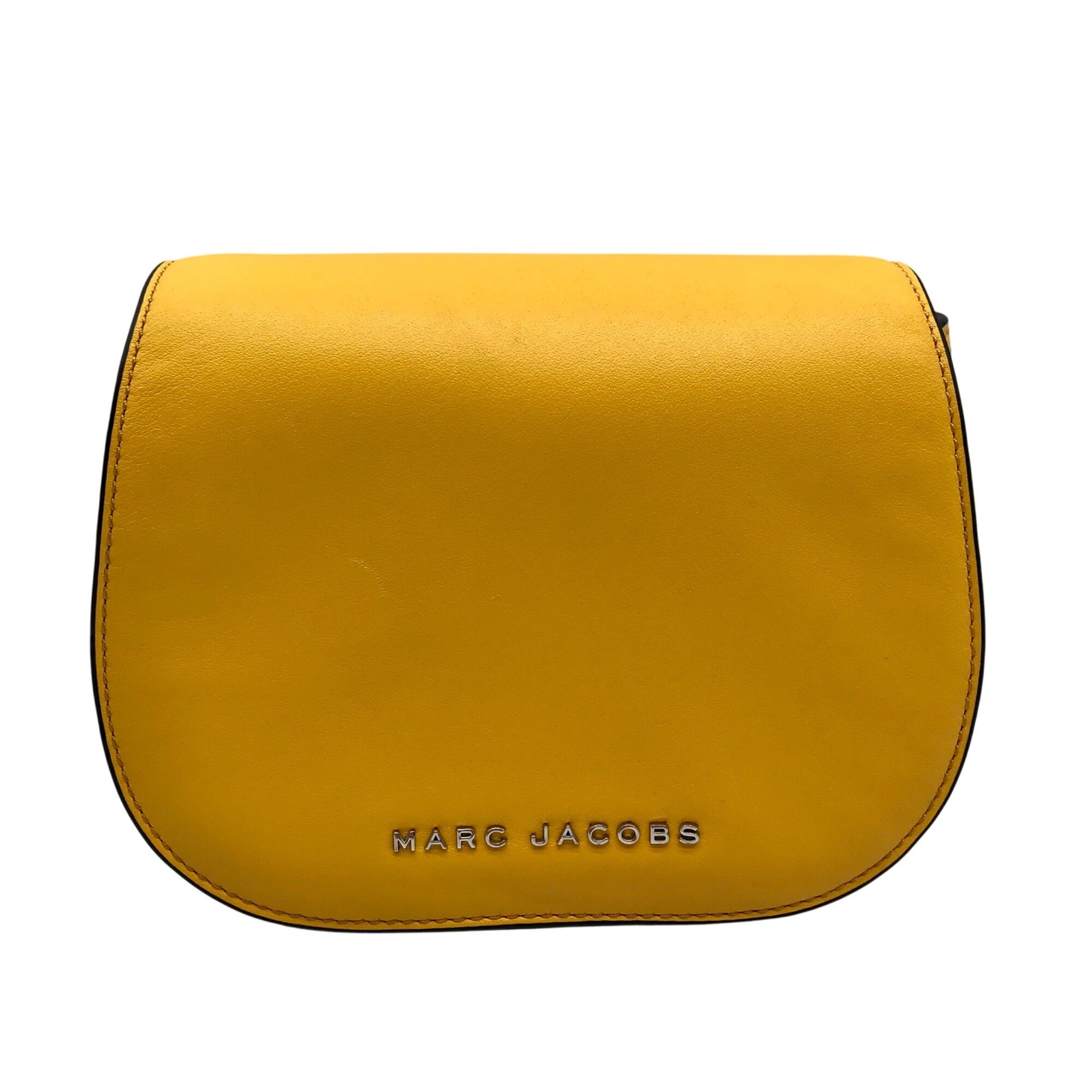 Marc Jacobs Yellow Leather Avenue Crossbody Bag