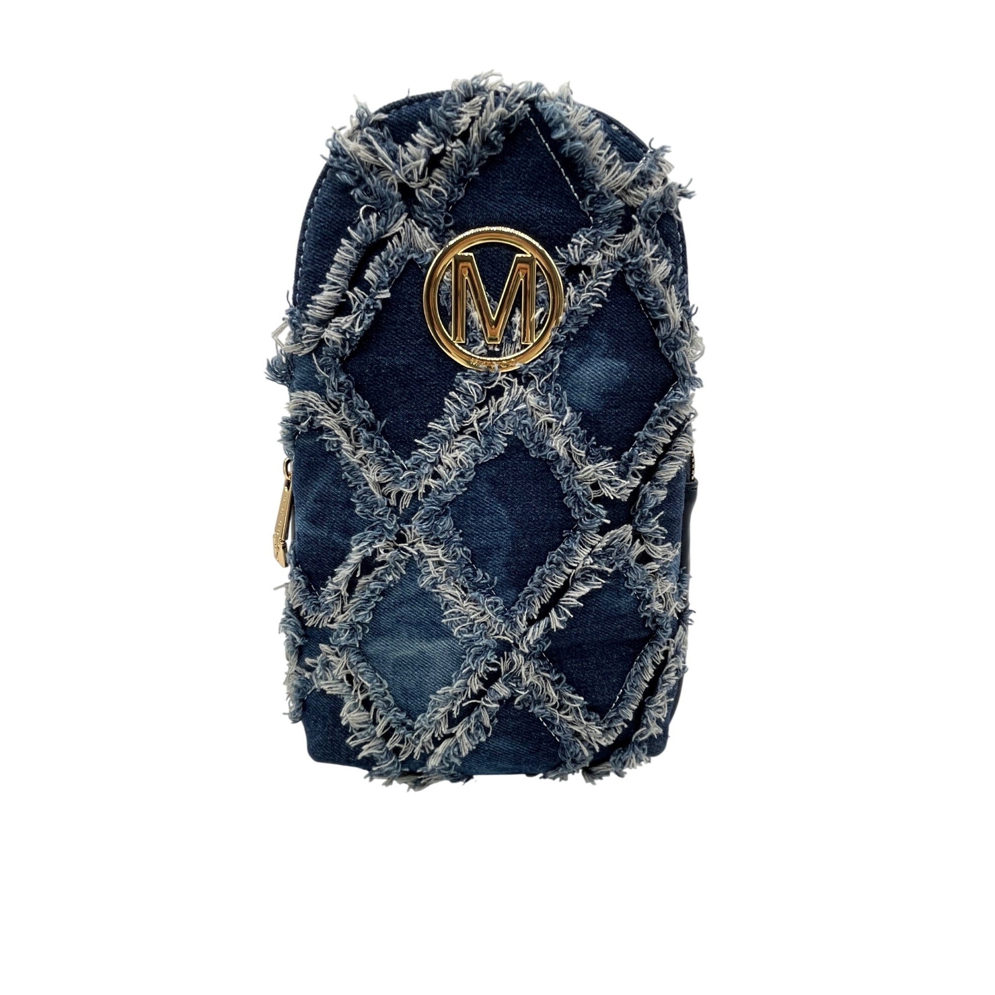 Marco Blue Denim Crossbody Bag