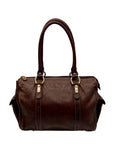 Marino Orlandi Brown Leather Satchel Bag