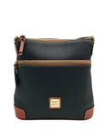 Dooney & Bourke Black Pebbled Grain Leather Crossbody Bag