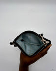 Coach Black Signature Canvas Small Wristlet Wallet