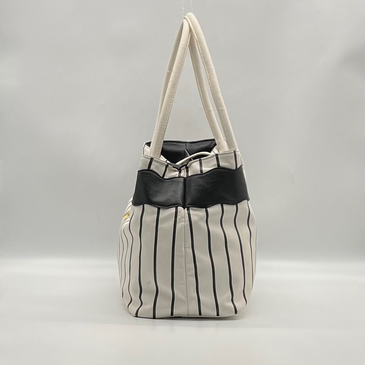 Betsey Johnson Striped Tote Bag