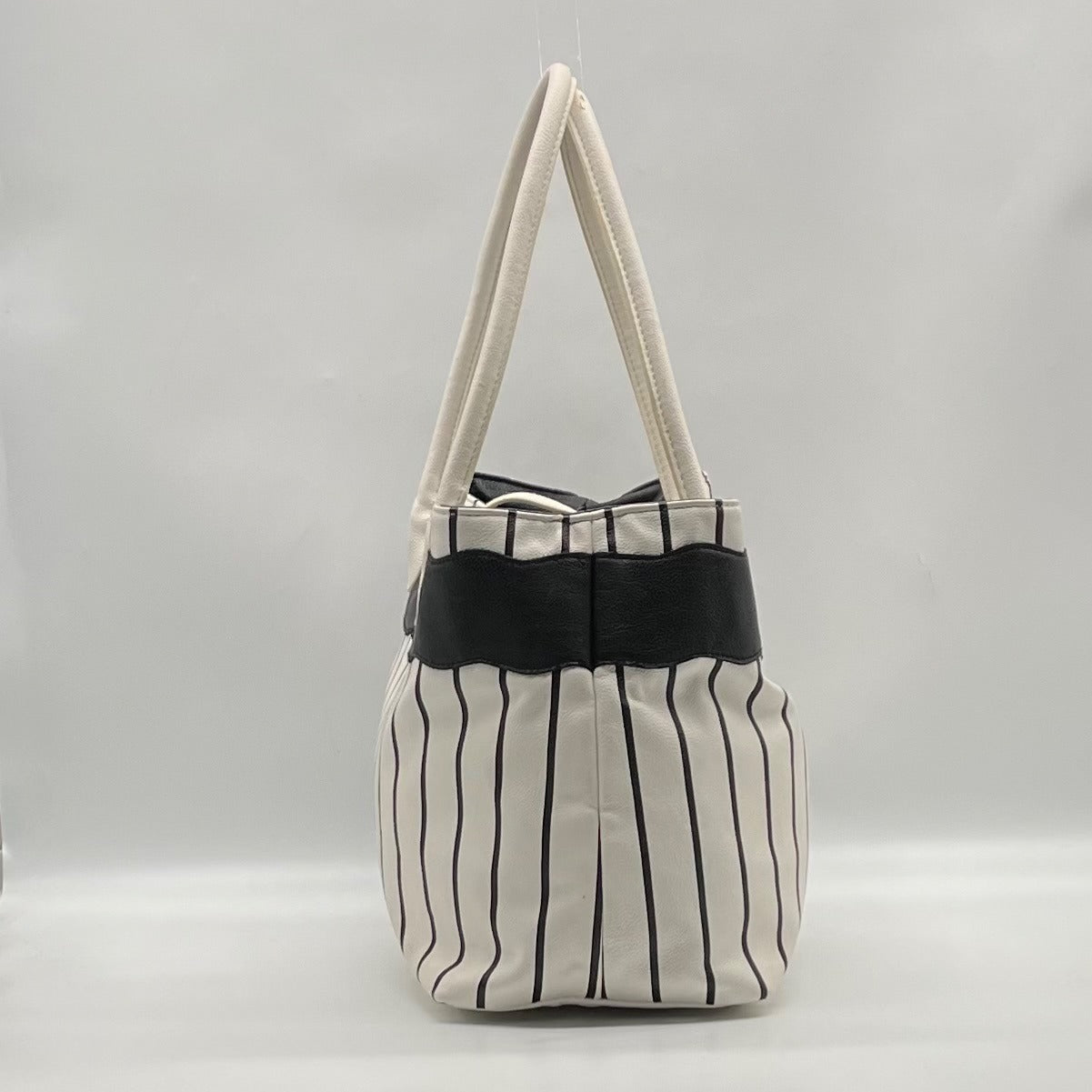 Betsey Johnson Striped Tote Bag