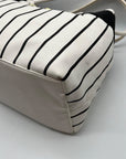 Betsey Johnson Striped Tote Bag