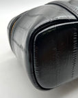 Steve Madden Black Faux Leather Bherra Vanity Bag