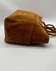 Quince Women's Brown Italian Suede Shopper Tote Bag