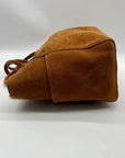 Quince Women's Brown Italian Suede Shopper Tote Bag