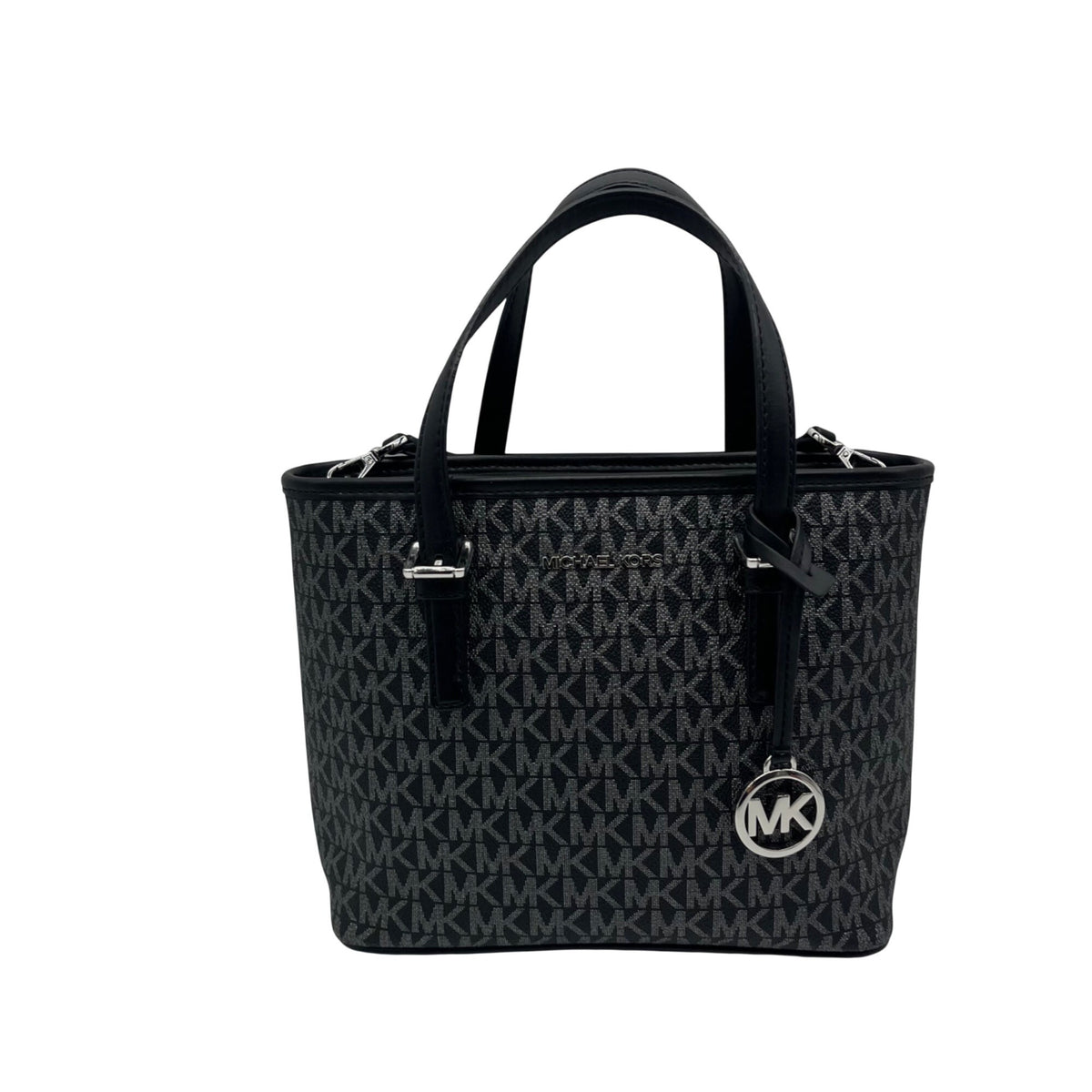 Michael Kors Black Jet Set Travel Extra-Small Tote Bag