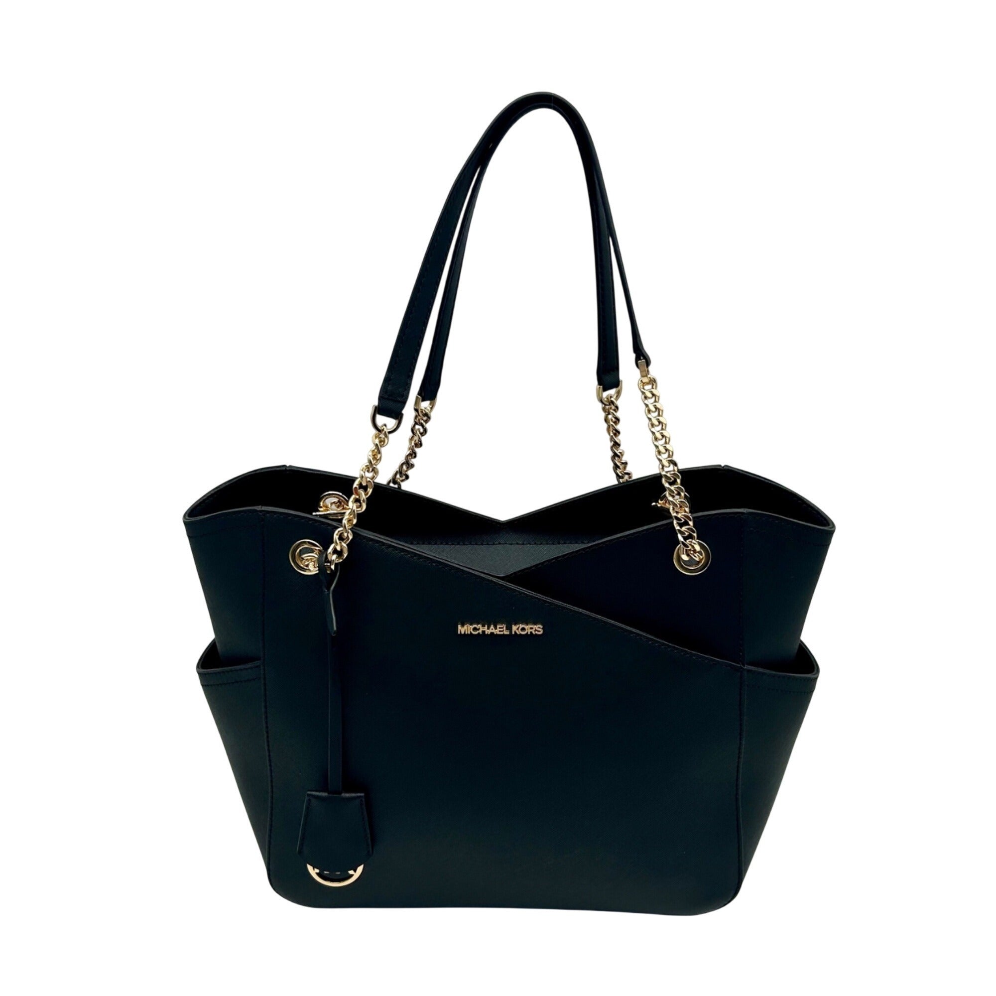 Michael Kors Black Saffiano Leather Shoulder Bag