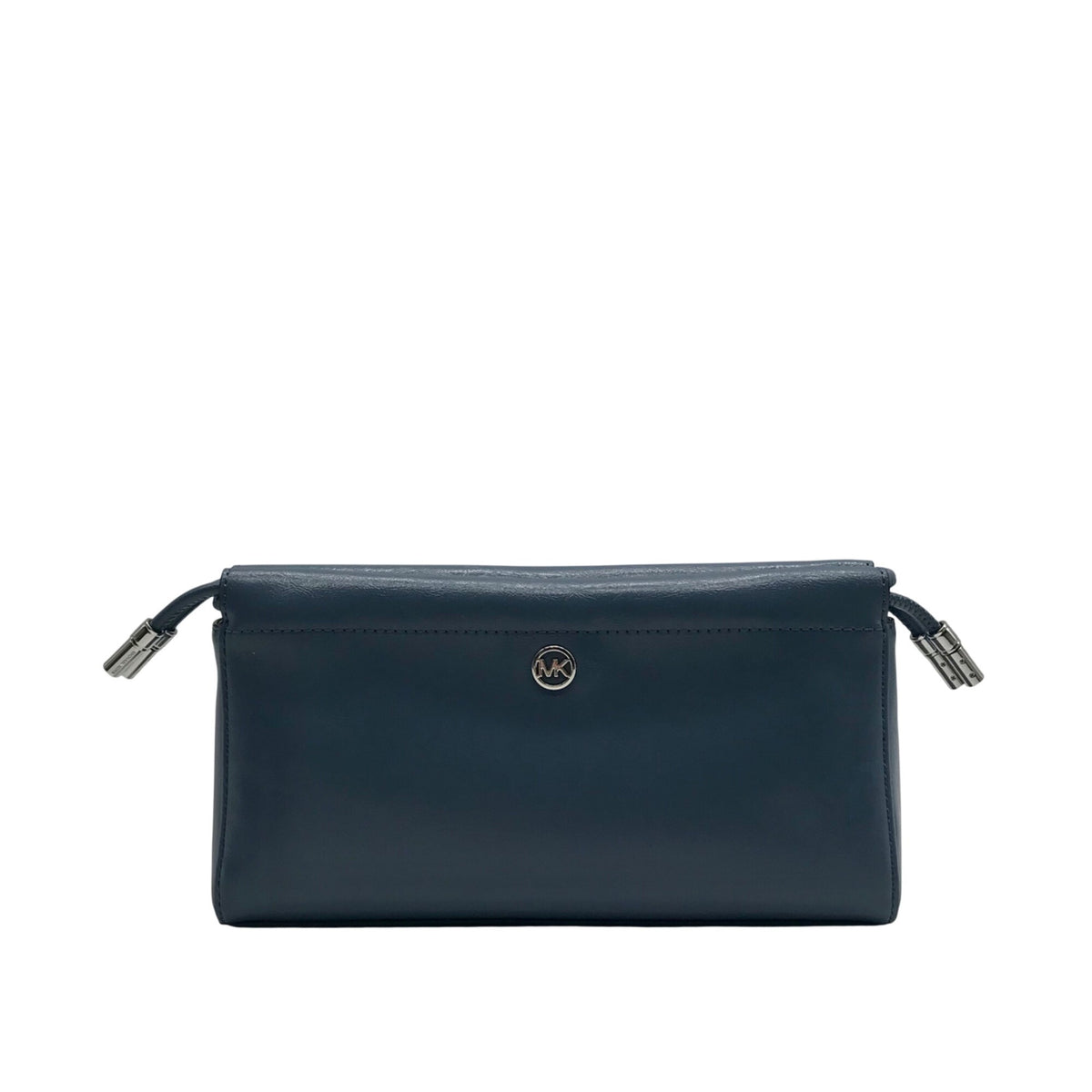 Michael Kors Blue Leather Wristlet Bag