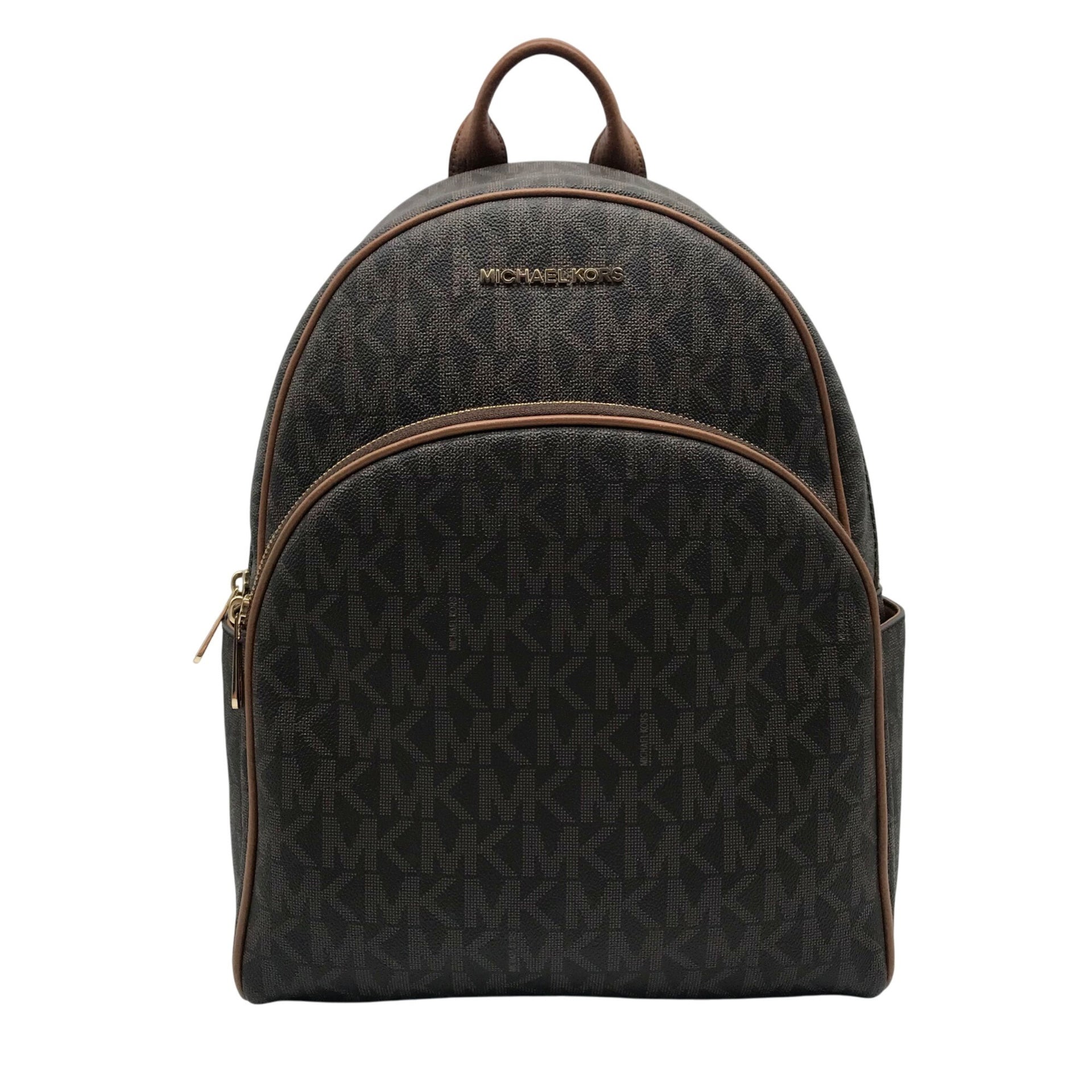 abbey medium logo and pebbled leather backpack Buy Michael Kors 100% polyester Zip fastening Imported abbey medium pebbled leather backpack