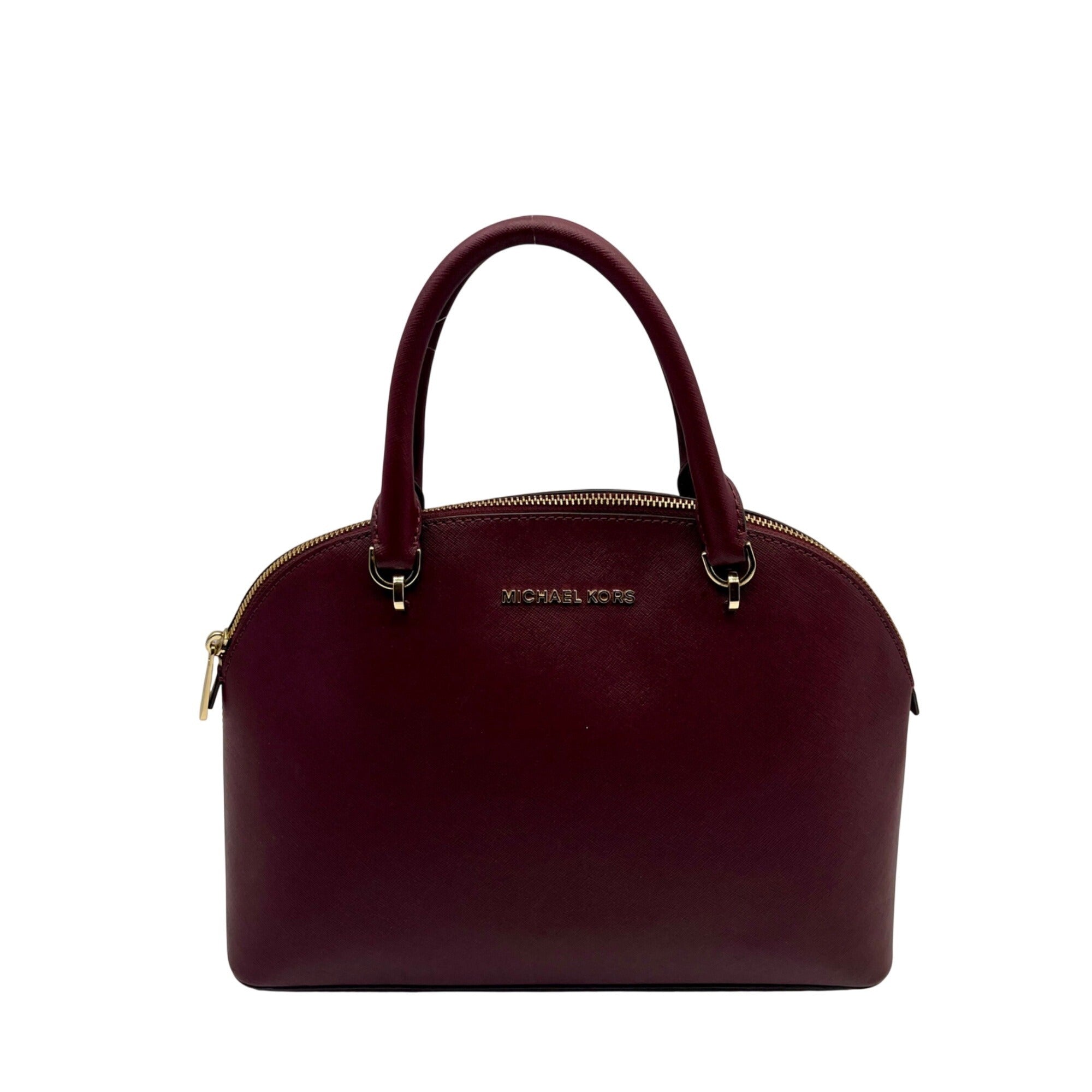 Michael Kors Burgundy Leather Handbag