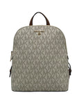 Michael Kors Cream Coated Canvas Cindy Signature Backpack
