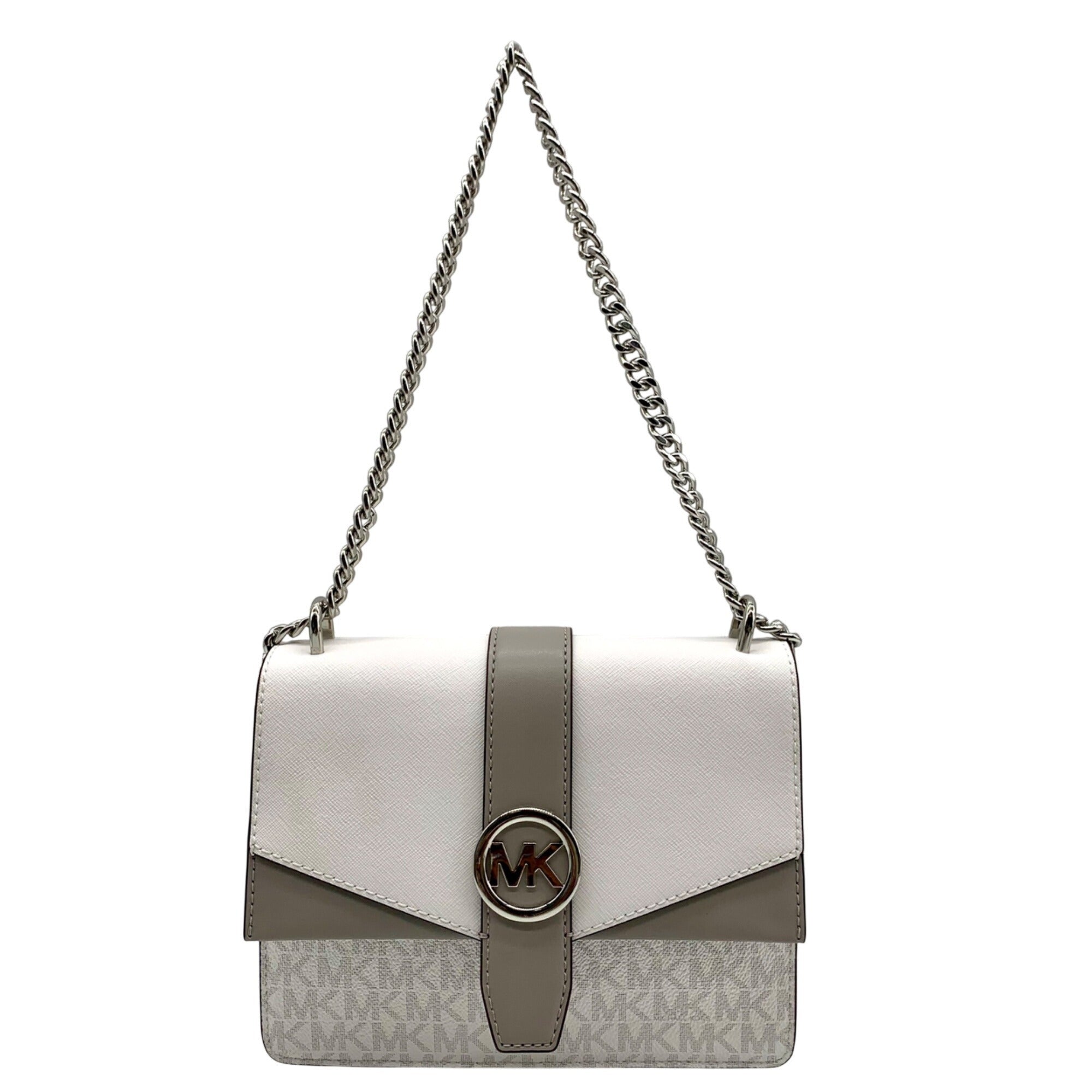Michael Kors Greenwich Color-Block Coated Canvas Crossbody Bag