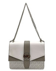 Michael Kors Greenwich Color-Block Coated Canvas Crossbody Bag