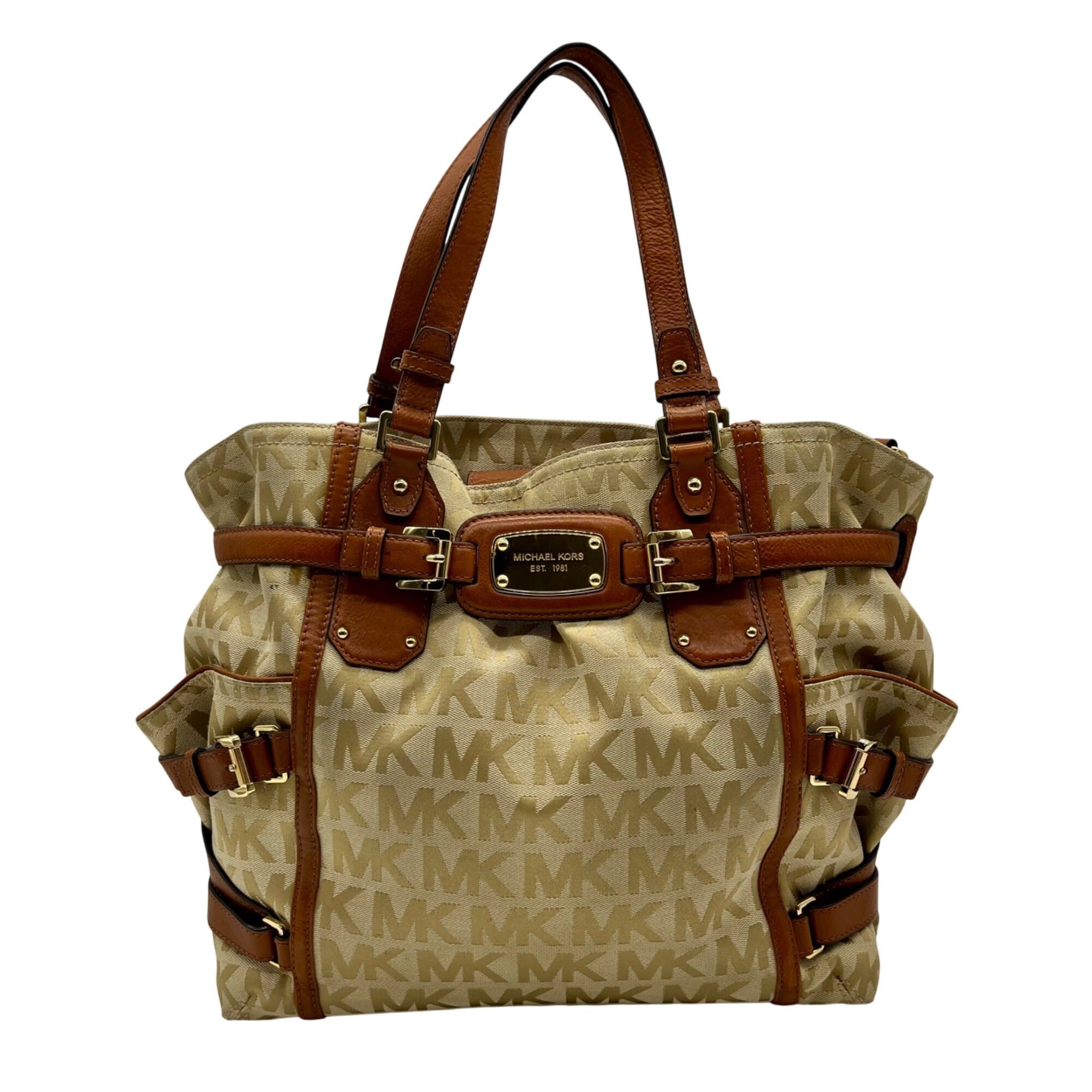 Michael Kors Hamilton-Inspired Belted Tote