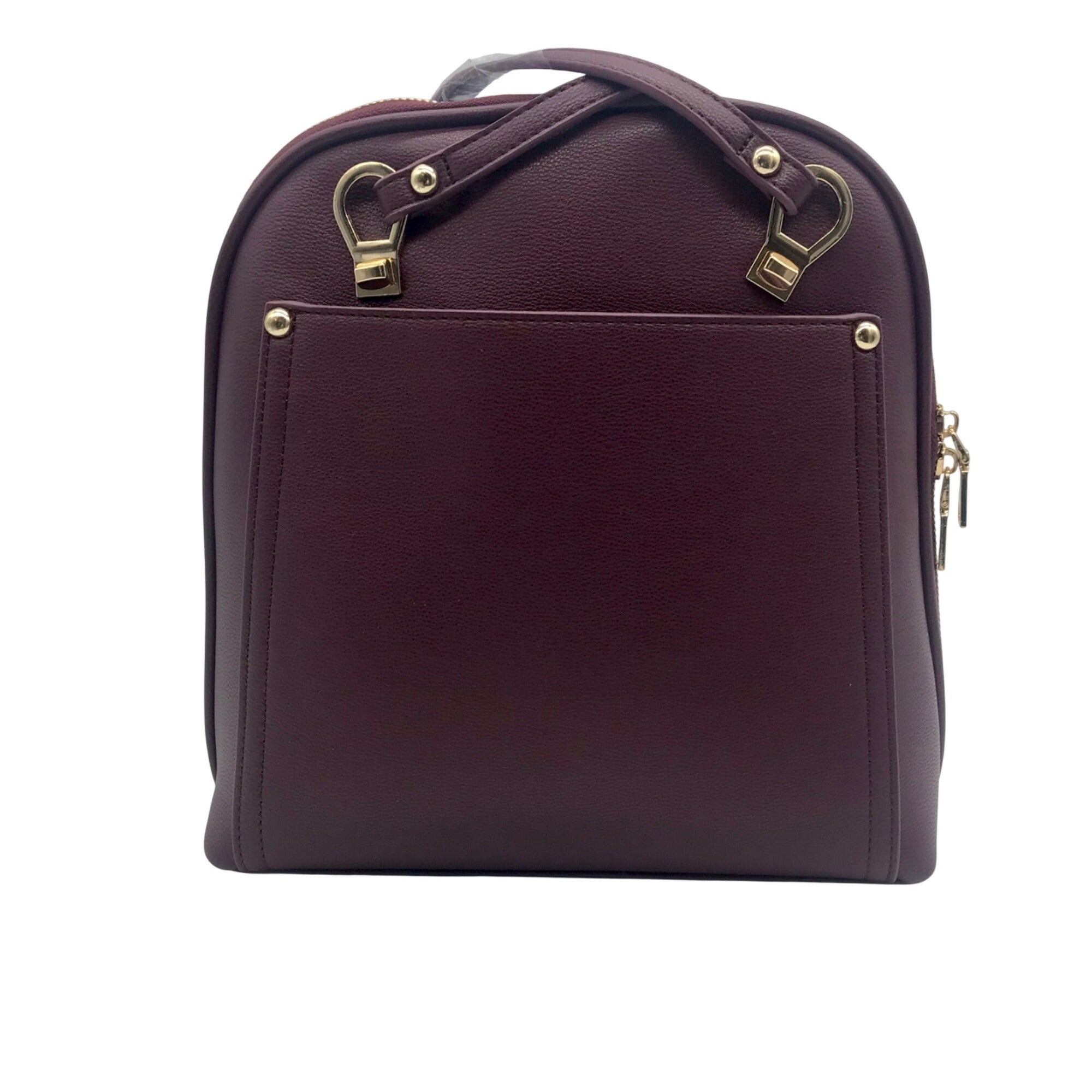 Miztique Burgundy Daisy Convertible Backpack Purse