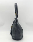 OrYany Black Leather Hobo Bag