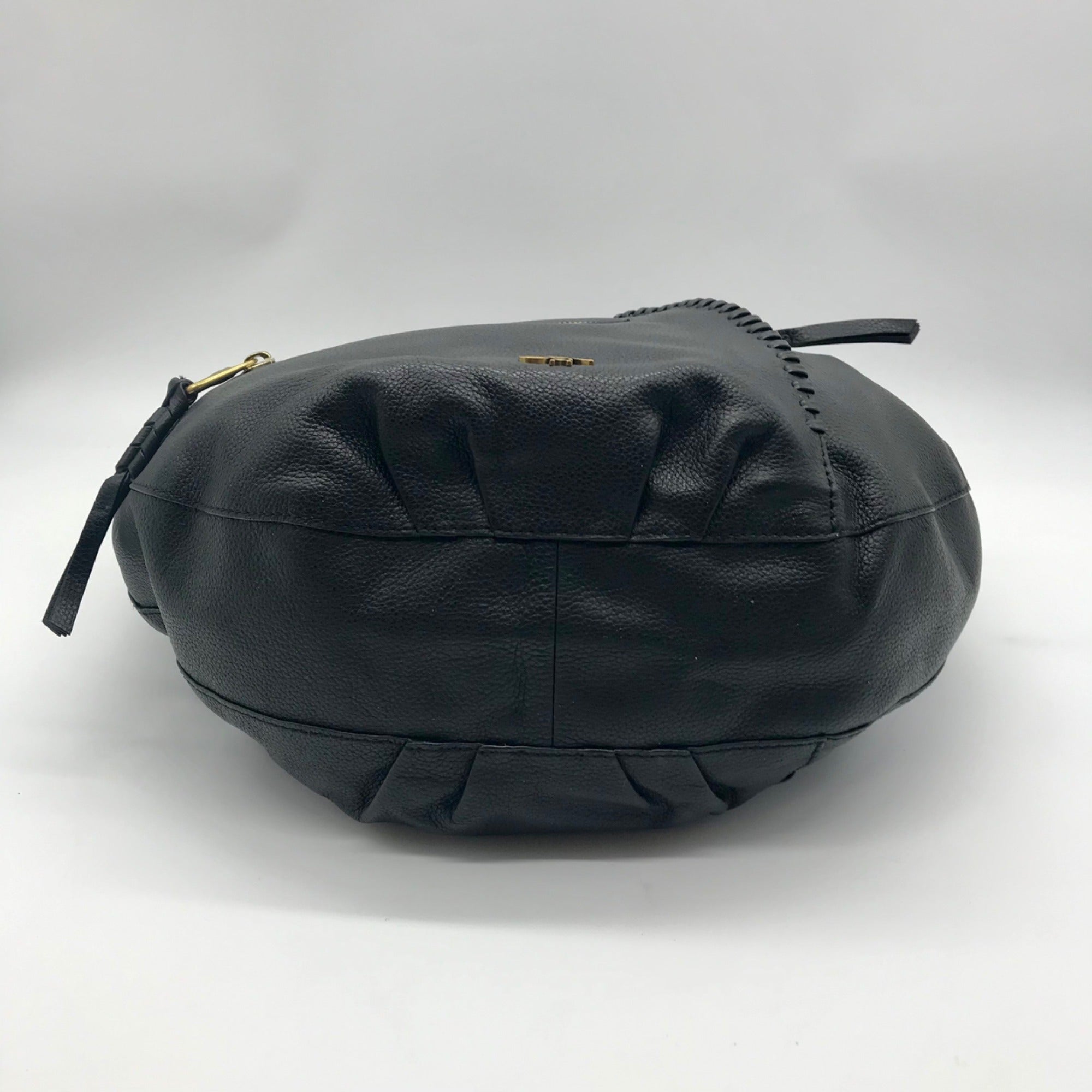OrYany Black Leather Hobo Bag