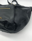 OrYany Black Leather Hobo Bag