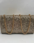 Starlet Gold Dazzling Clutch Bag