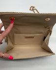 Starlet Gold Dazzling Clutch Bag