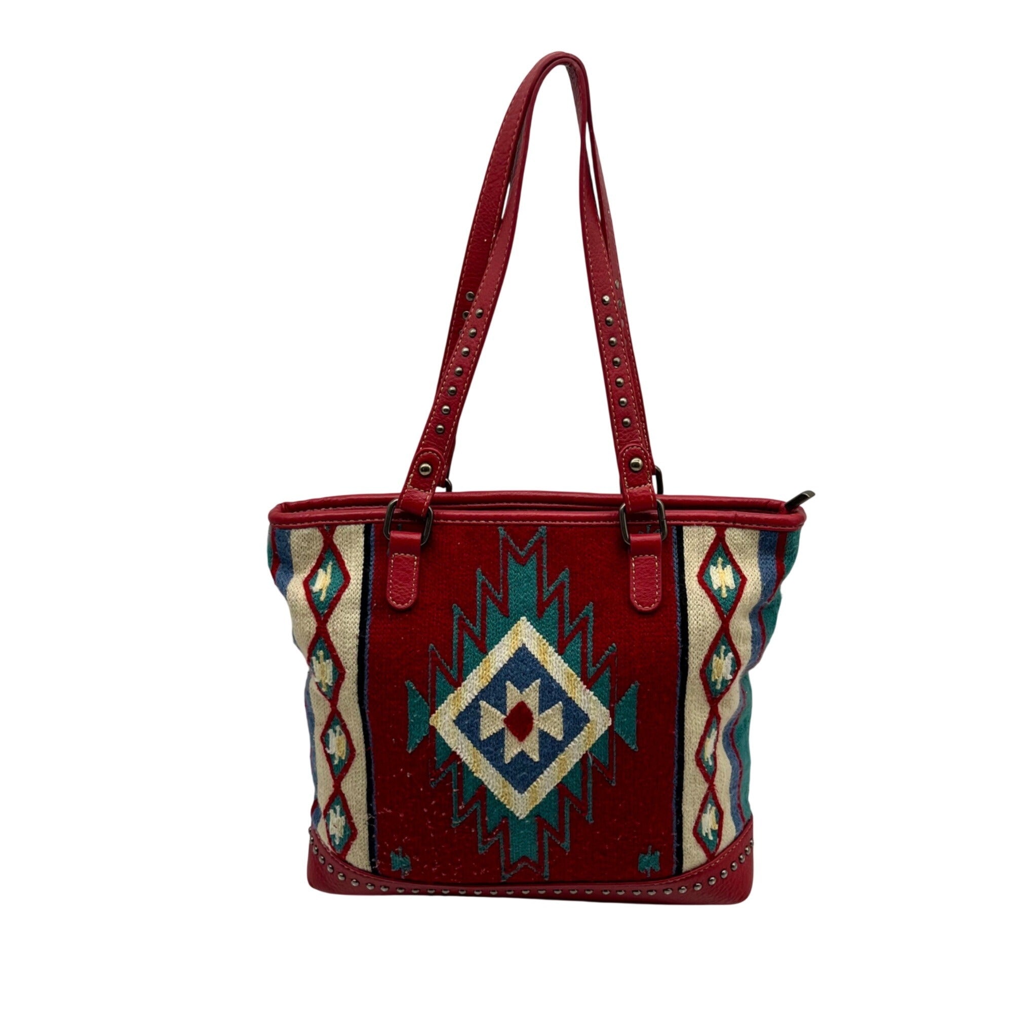 Motana West Red Tapestry Shoulder Bag