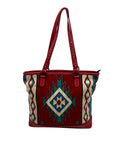 Motana West Red Tapestry Shoulder Bag