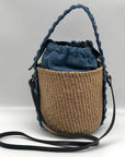 Chloe Mifuko Woody Denim Basket Drawstring Bag - NWT