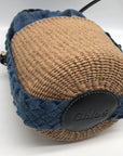 Chloe Mifuko Woody Denim Basket Drawstring Bag - NWT