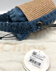 Chloe Mifuko Woody Denim Basket Drawstring Bag - NWT