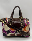 Coach Ashley Satchel Bag Brown F20034