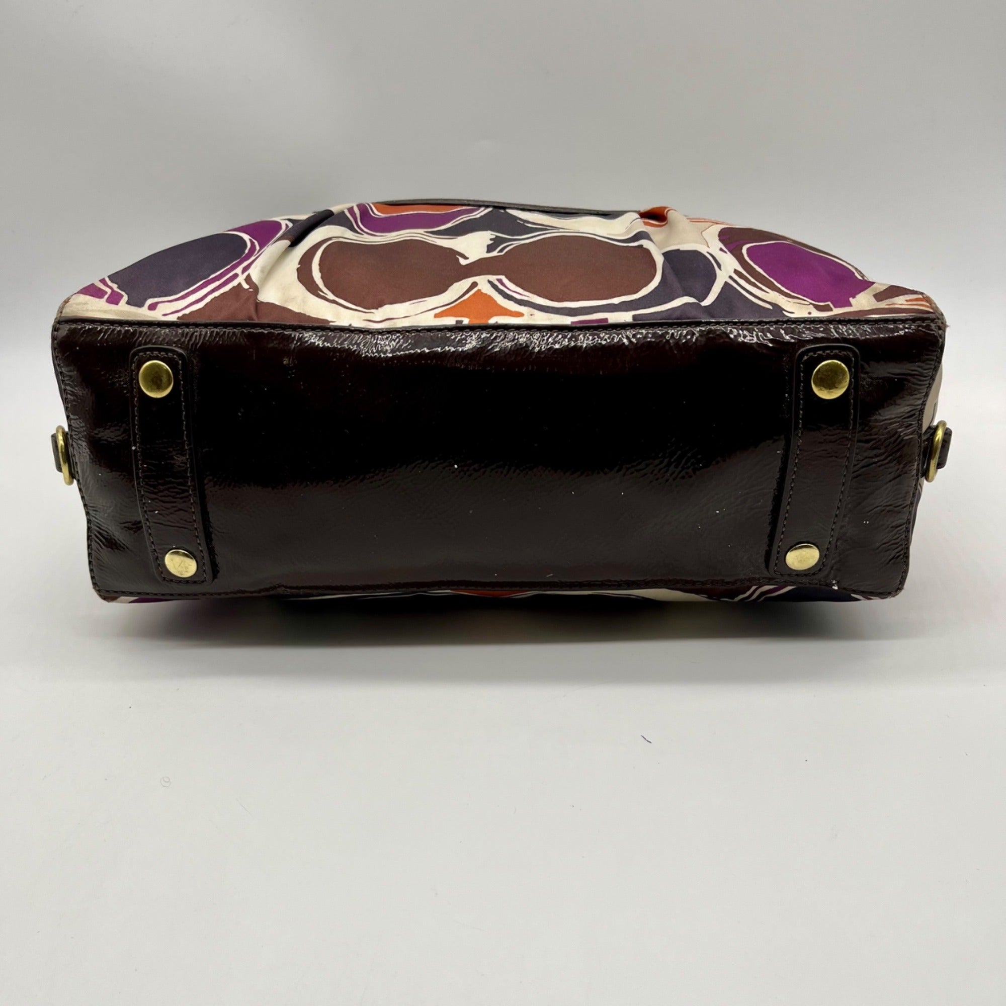 Coach Ashley Satchel Bag Brown F20034