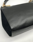 Coach Black Pebbled Leather Mia Shoulder Bag F76921