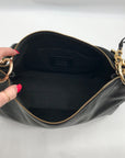 Coach Black Pebbled Leather Mia Shoulder Bag F76921