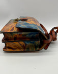 Patricia Nash Brown Lanza Crossbody Bag
