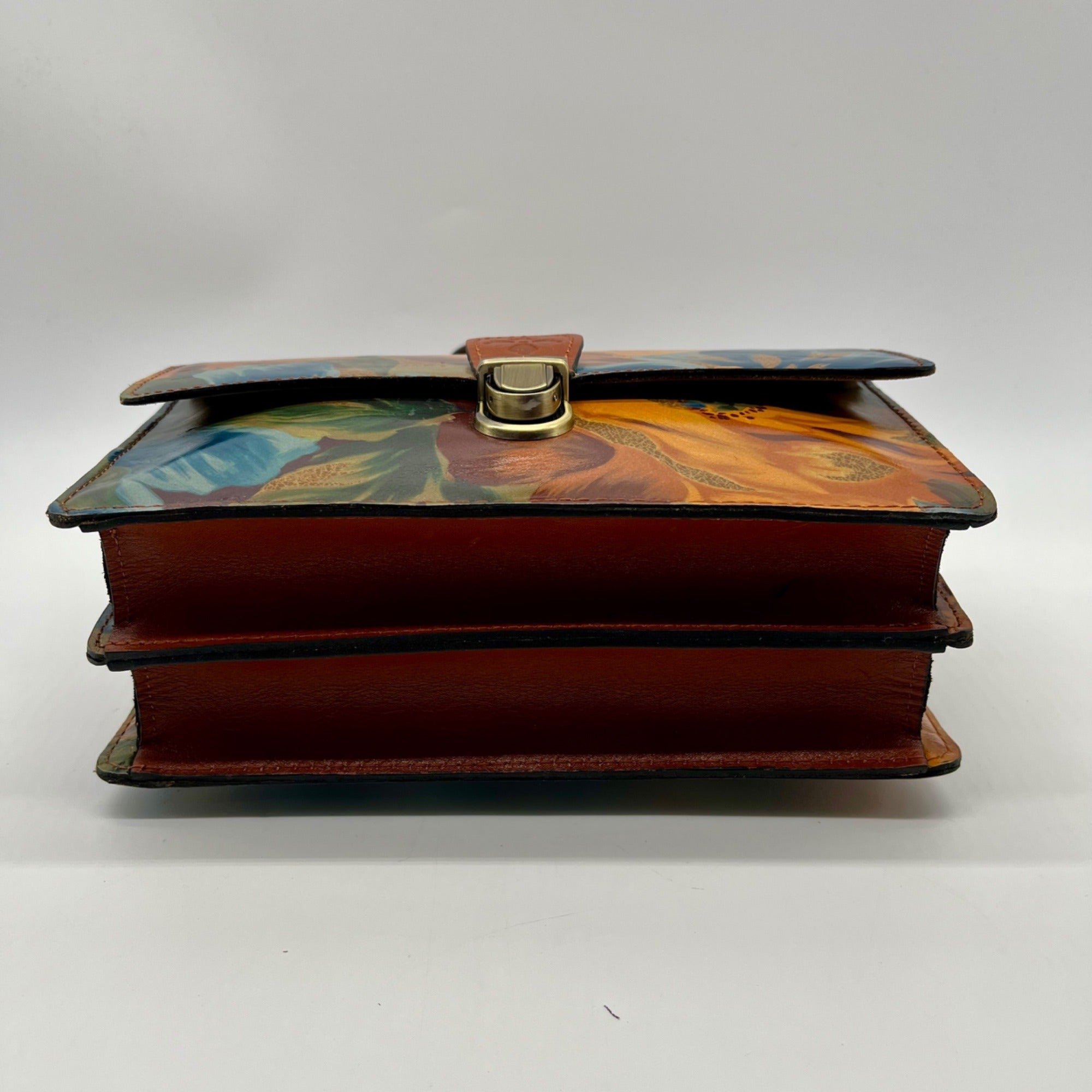 Patricia Nash Brown Lanza Crossbody Bag