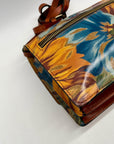 Patricia Nash Brown Lanza Crossbody Bag